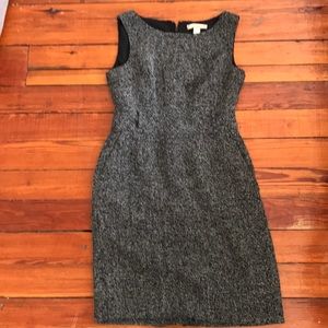 Grey Banana Republic sheath dress. Size 2.